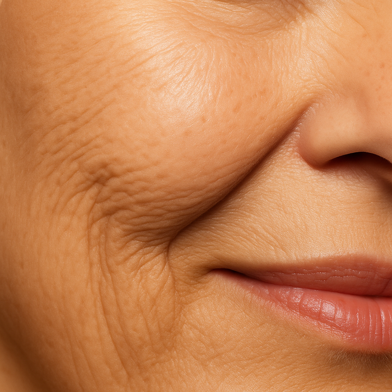 Tight skin after treatment